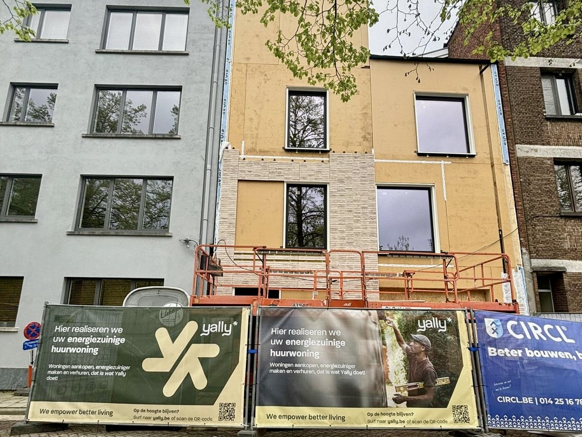 Yally en CIRCL slaan handen in mekaar  voor circulaire renovatie